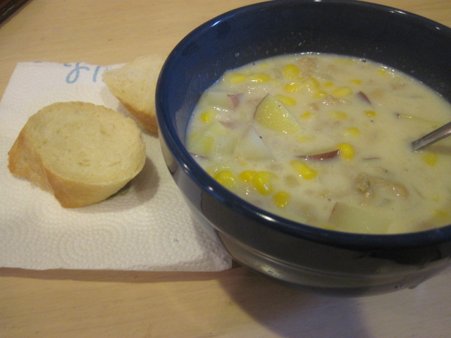 New England Clam and Corn Chowder #2